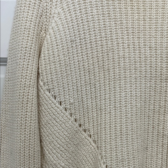 Anthropologie moth Knit Turtleneck Sweater w/ Dramatic Hight Low Hem - Size XSP - Picture 3 of 16